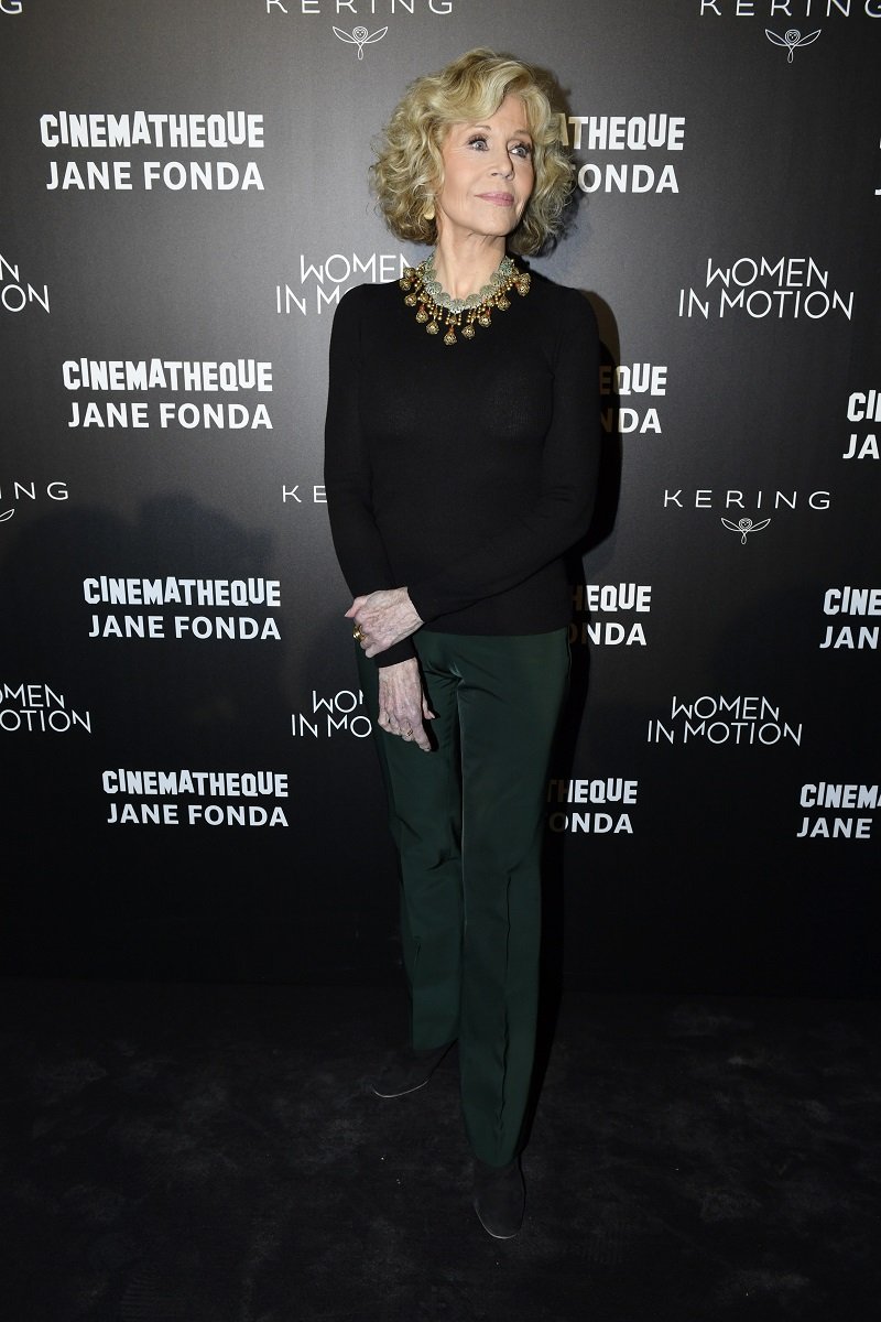 Jane Fonda am 22. Oktober 2018 in Paris, Frankreich | Quelle: Getty Images