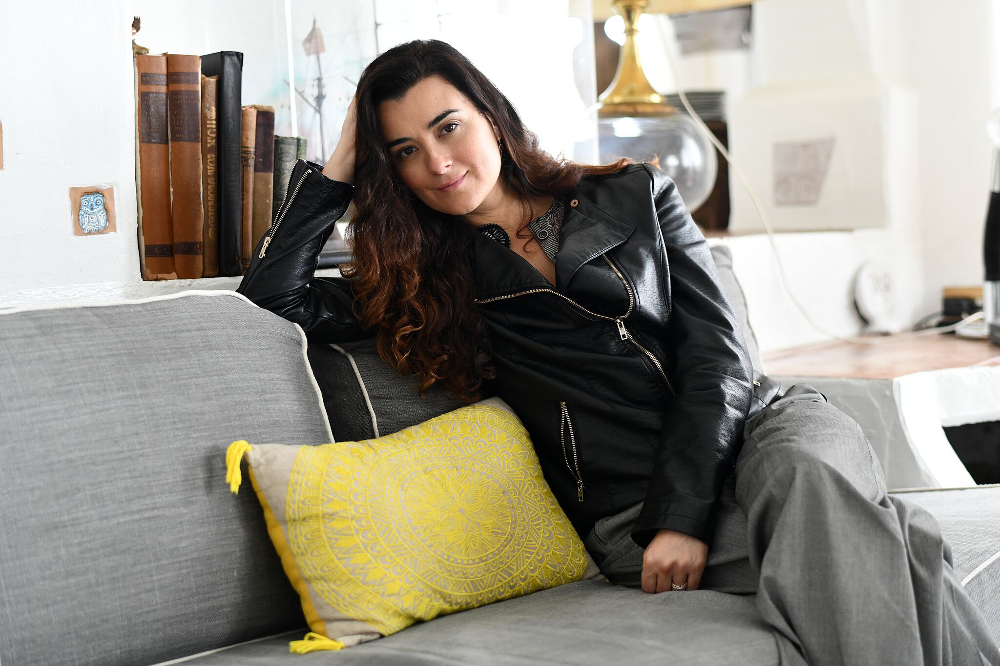 Cote De Pablo poses for a portrait session during the Riviera International Film Festival  | Getty Images