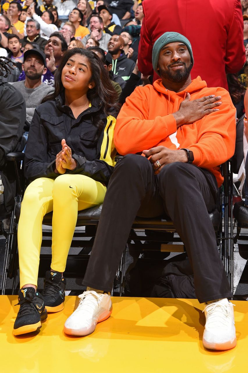 Kobe Bryant und seine Tochter Gianna | Quelle: Getty Images