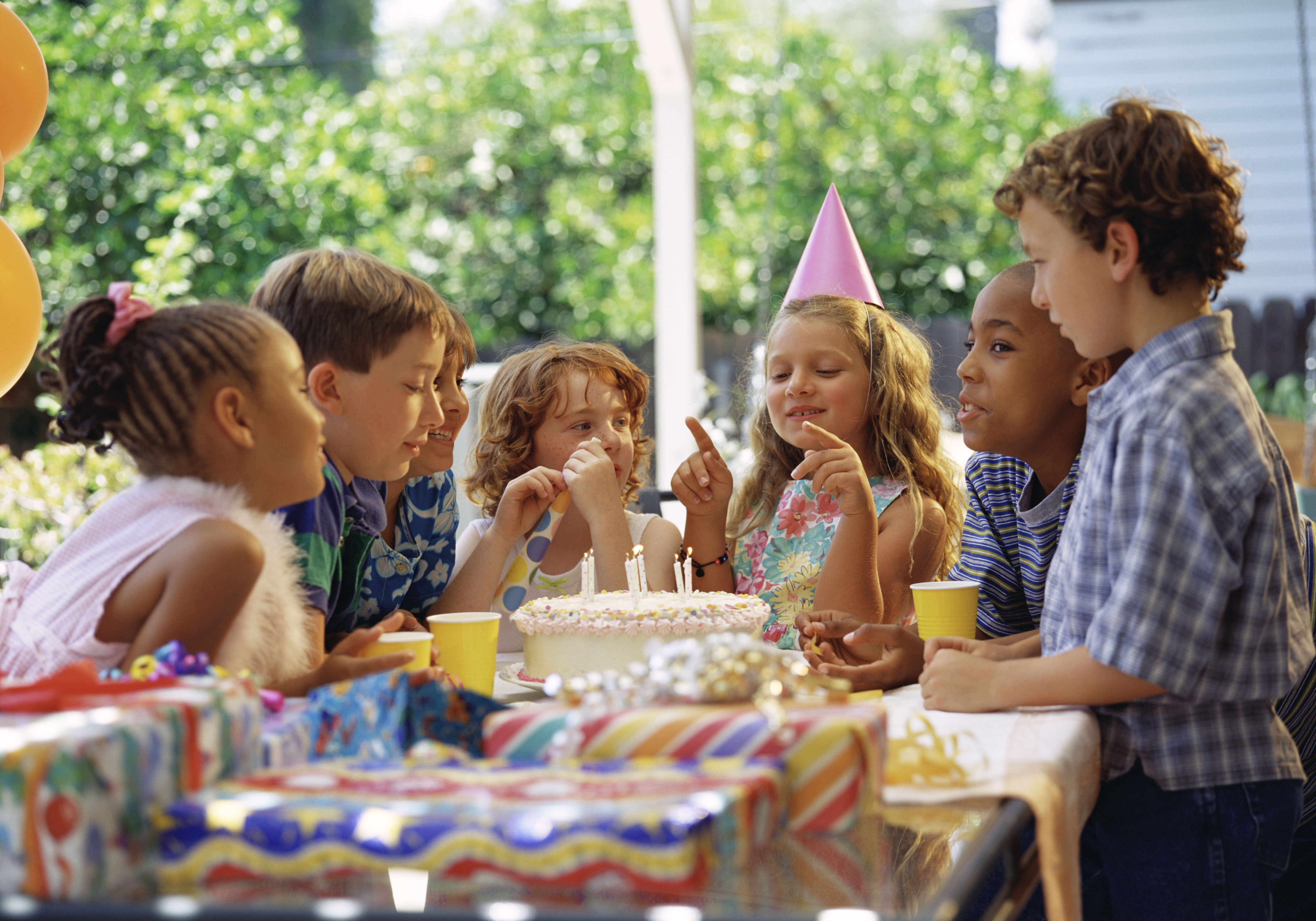 Kids at birthday party | Source: Getty Images