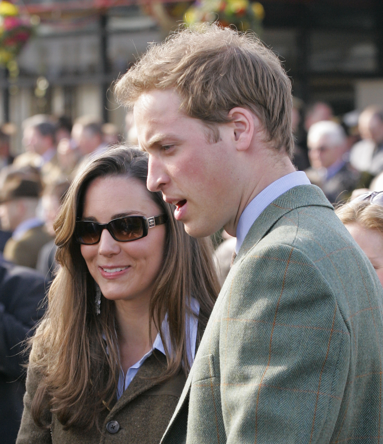 Kate Middleton and Prince William attend day 1 of the Cheltenham Horse Racing Festival on March 13, 2007 in Cheltenham, England. | Source: Getty Images