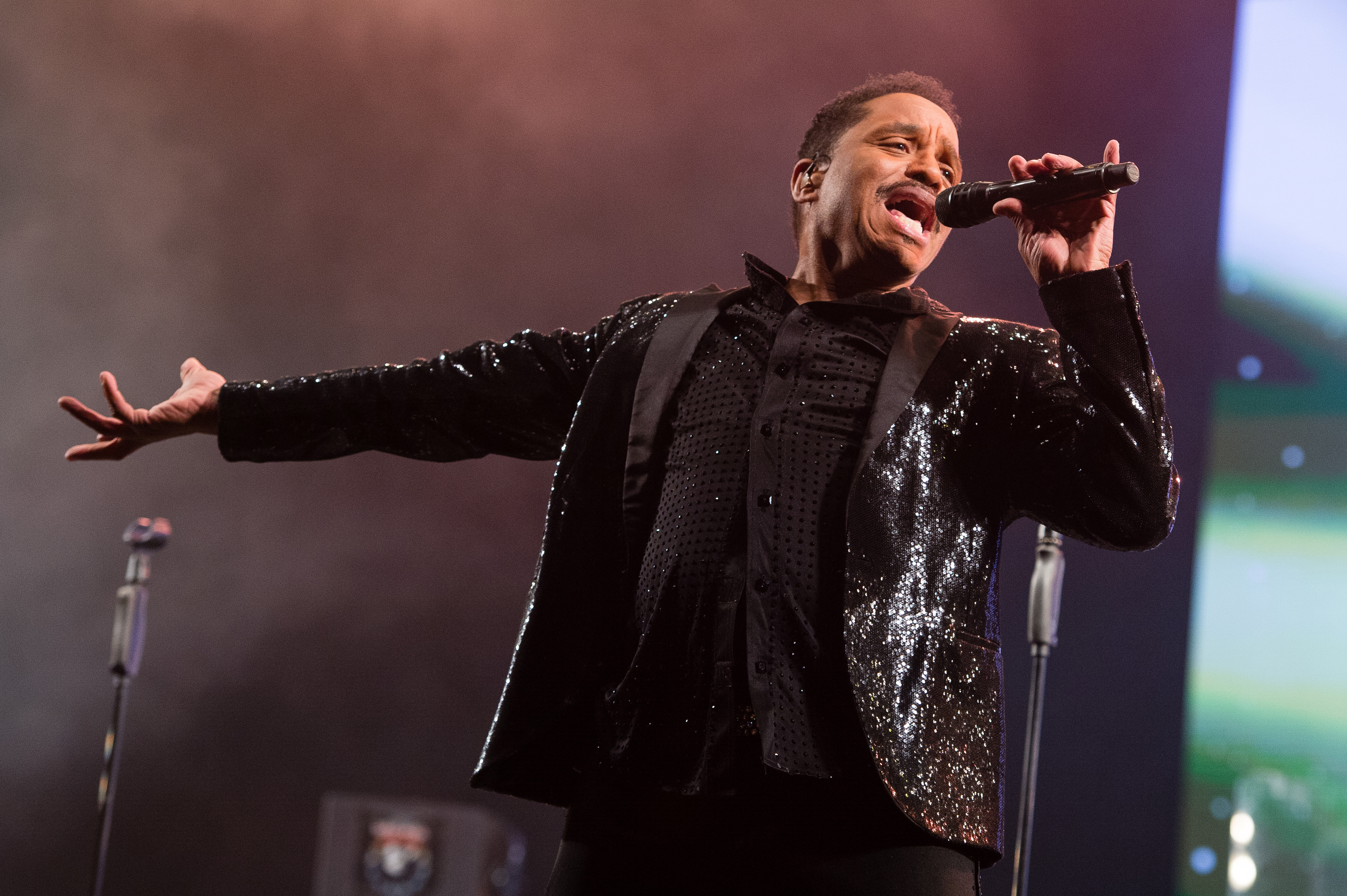 Marlon Jackson performing on day 3 of the Glastonbury Festival 2017 on June 24 in England. | Source: Getty Images