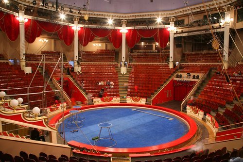 Circus arena. | Source: Shutterstock.