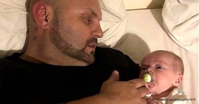 Dad suddenly passed away while holding his 8-month-old son in his arms