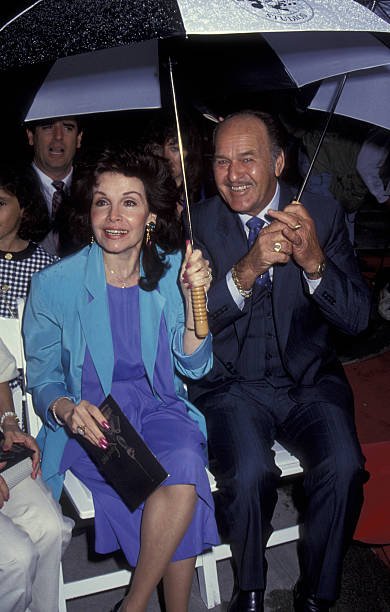 Annette Funicello and Glen Holt attend Disney Legends Awards Gala at Disney Studios in Burbank, California on October 21, 1992. | Source: Getty Images