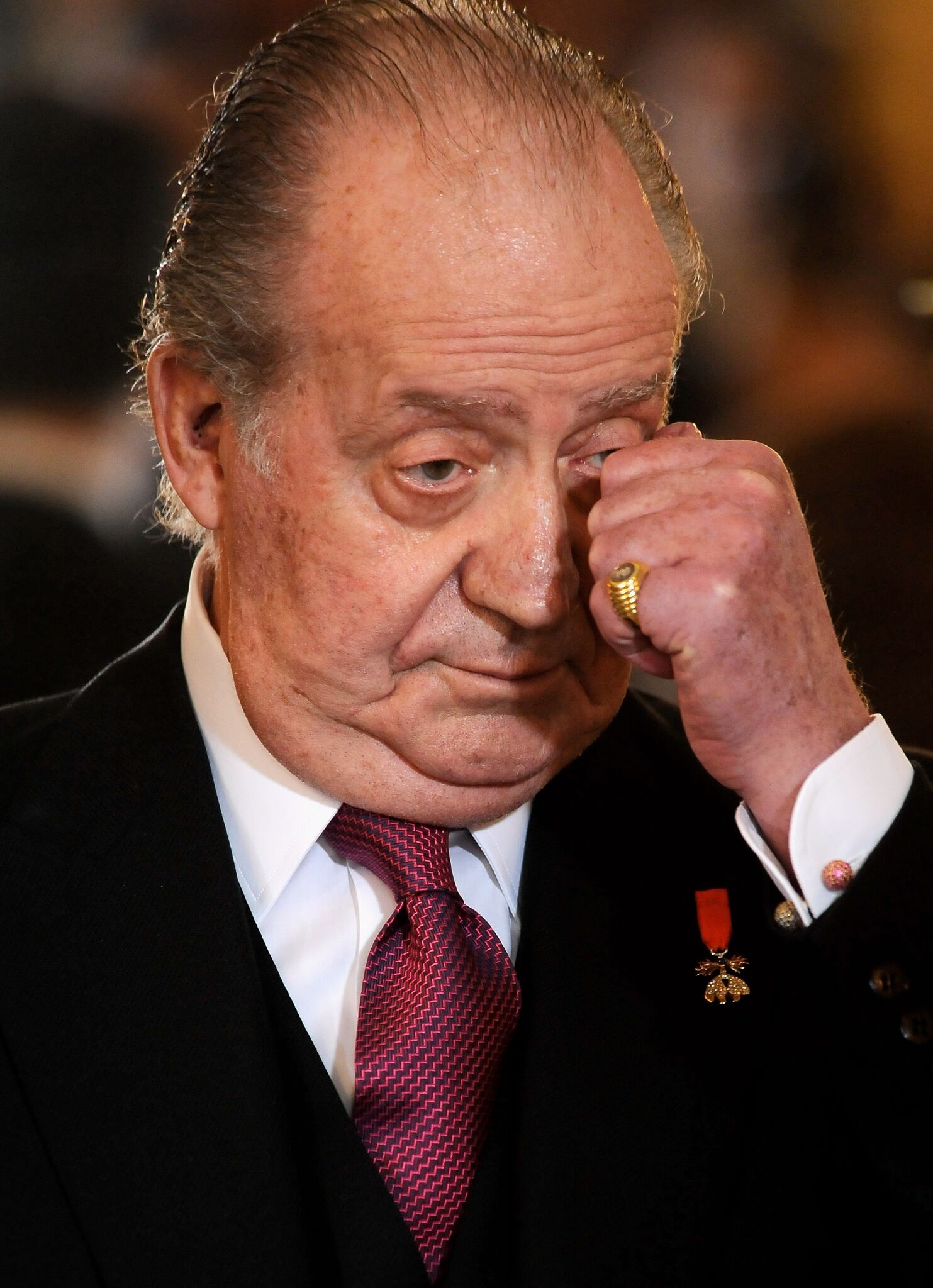 Al parecer al Rey no le resultaba fácil controlar su corazón│Imagen tomada de: Getty Al parecer al Rey no le resultaba fácil controlar su corazón│Imagen tomada de: Getty