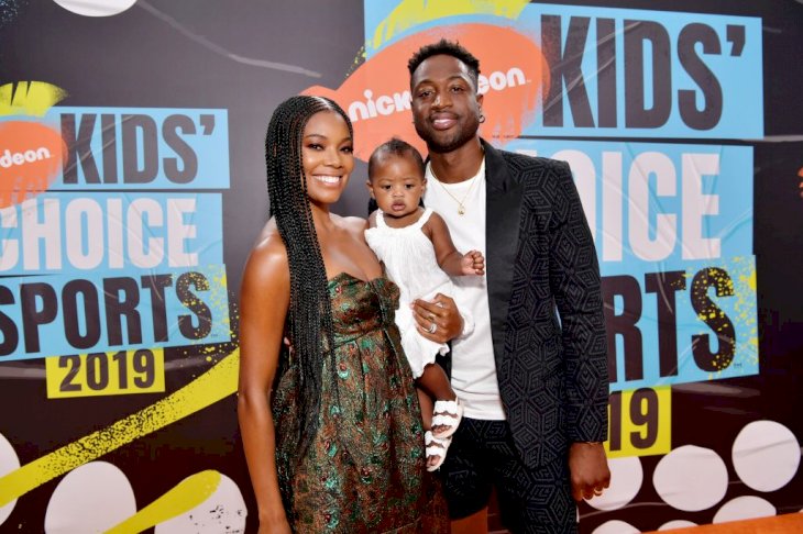 Gabrielle Union and Dwyane Wade attend Nickelodeon Kids' Choice Sports 2019 at Barker Hangar on July 11, 2019 in Santa Monica, California. | Photo by Emma McIntyre/Getty Images
