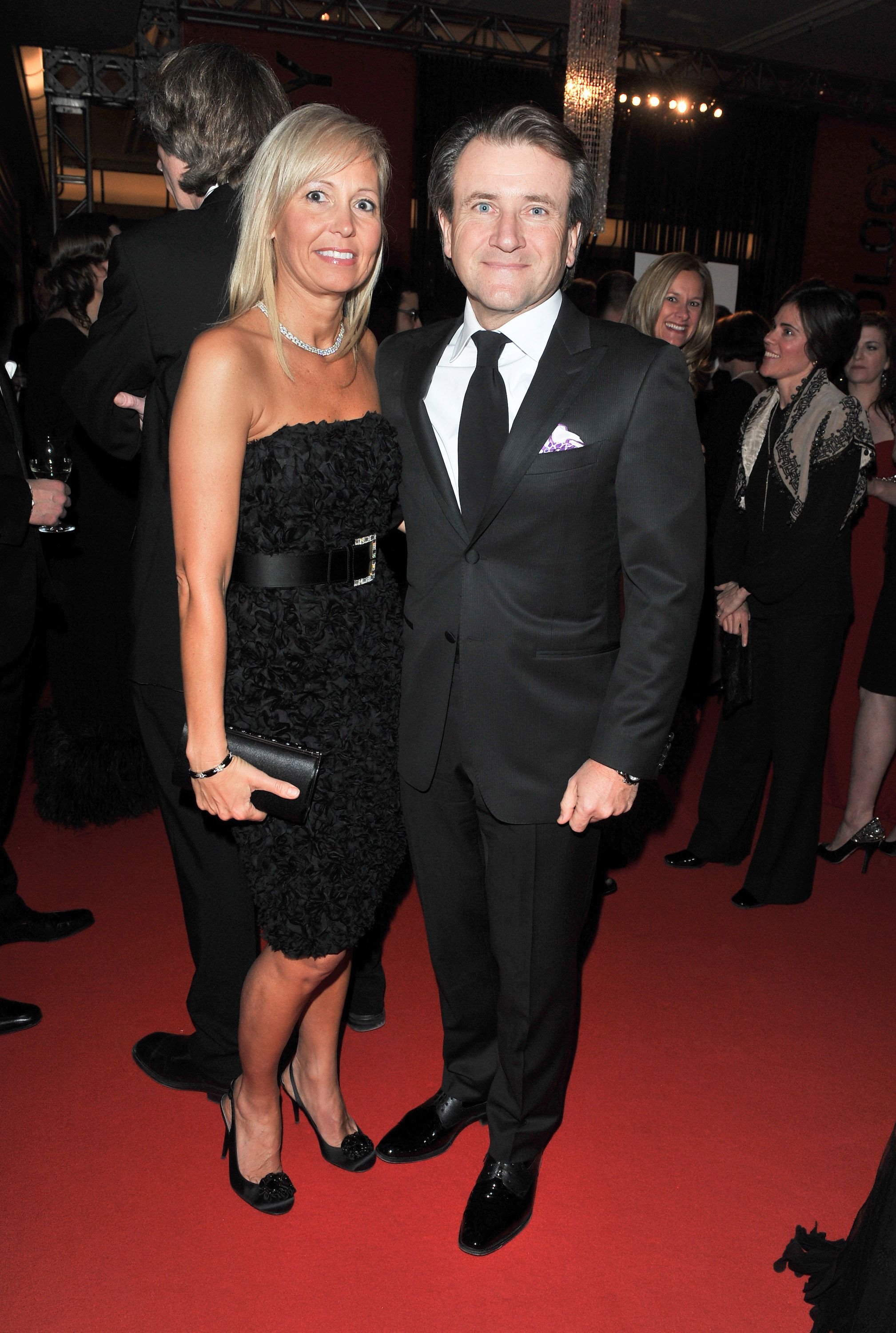 Diane Plese and Robert Herjavec at the Canadian Film Centre Gala and Auction at The Carlu on February 9, 2011, in Toronto, Canada | Source: Getty Images