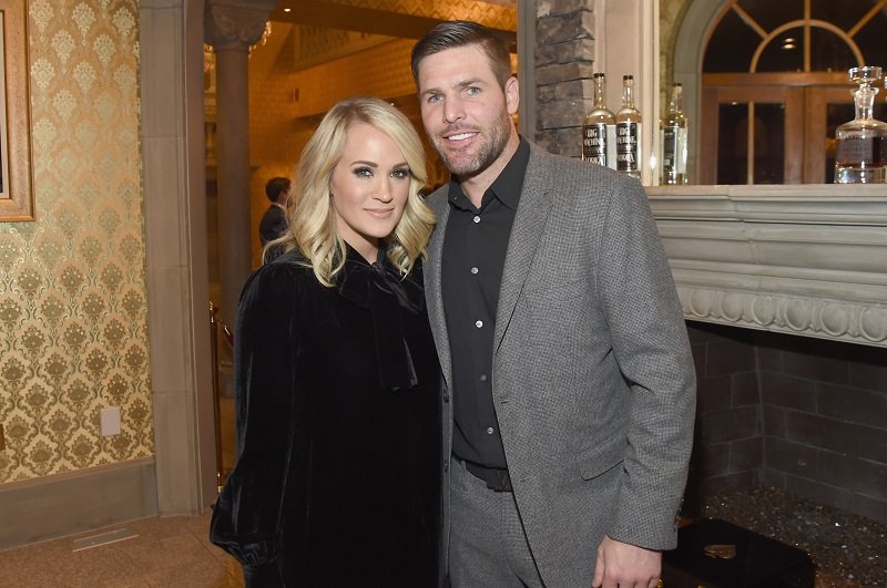 Carrie Underwood and Mike Fisher on October 24, 2017 in Brentwood, Tennessee | Source: Getty Images