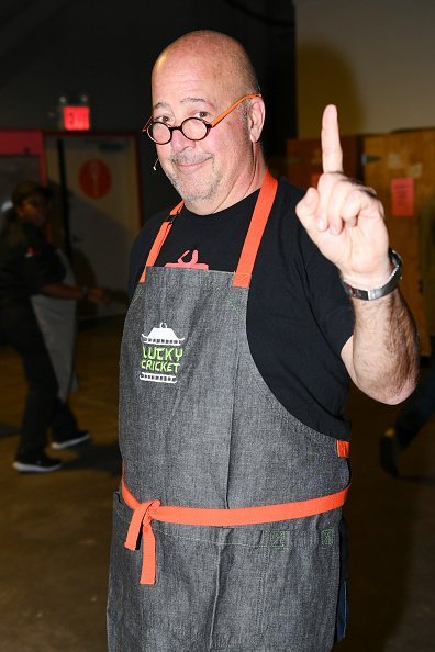 Andrew Zimmern backstage during Food Network & Cooking Channel New York City Wine & Food Festival in New York City. | Photo: Getty Images.