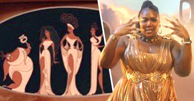 Lizzo and pregnant Cardi B channel Hercules in Rumours music video