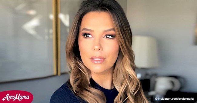 Eva Longoria shares adorable new baby photo of a touching moment