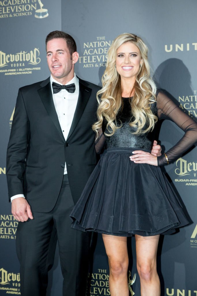 Tarek El Moussa  and Christina Anstead attend the 44th Annual Daytime Emmy Awards at Pasadena Civic Auditorium. | Photo: Getty Images