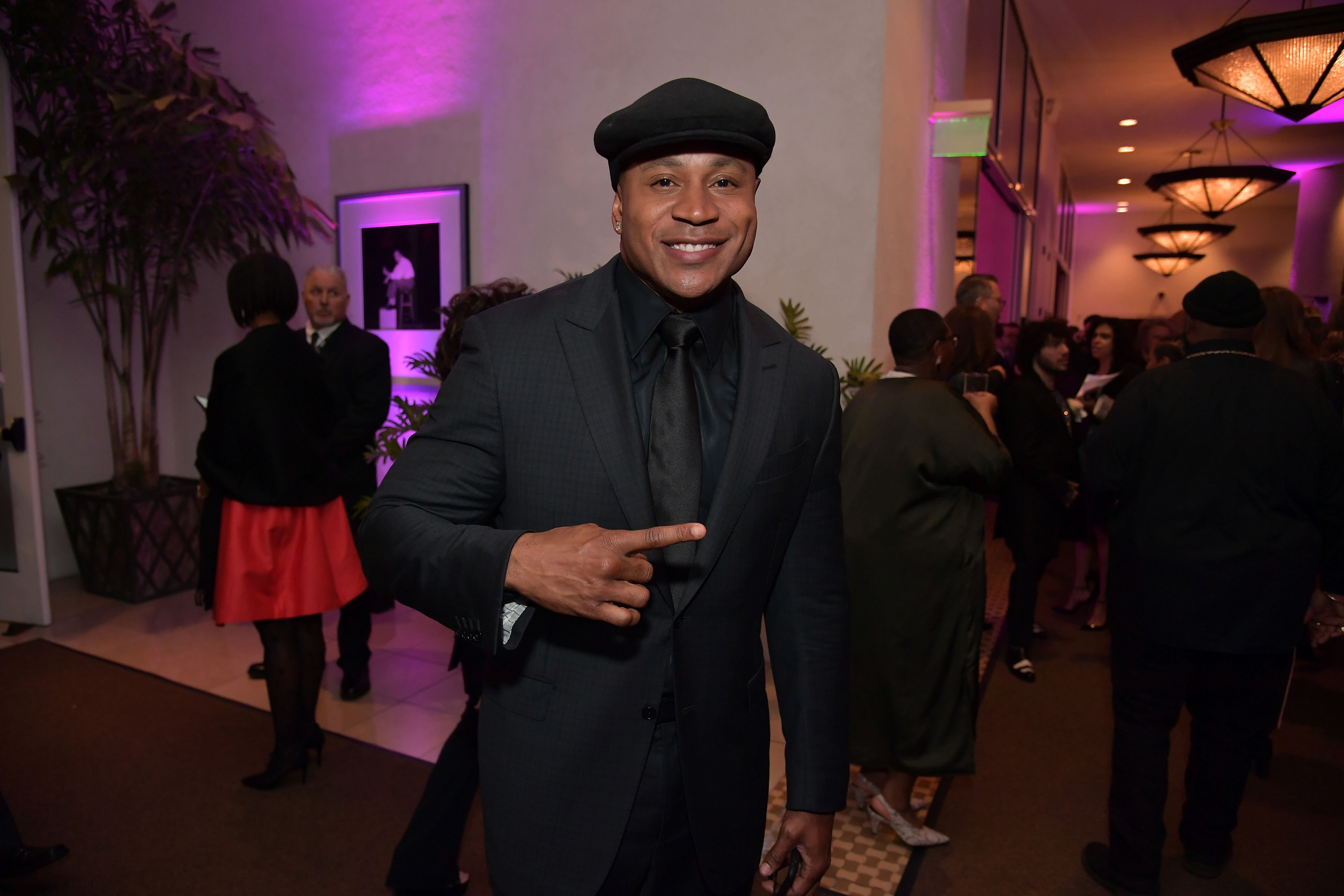 LL Cool J posing for a photo at a formal event | Source: Getty Images/GlobalImagesUkraine