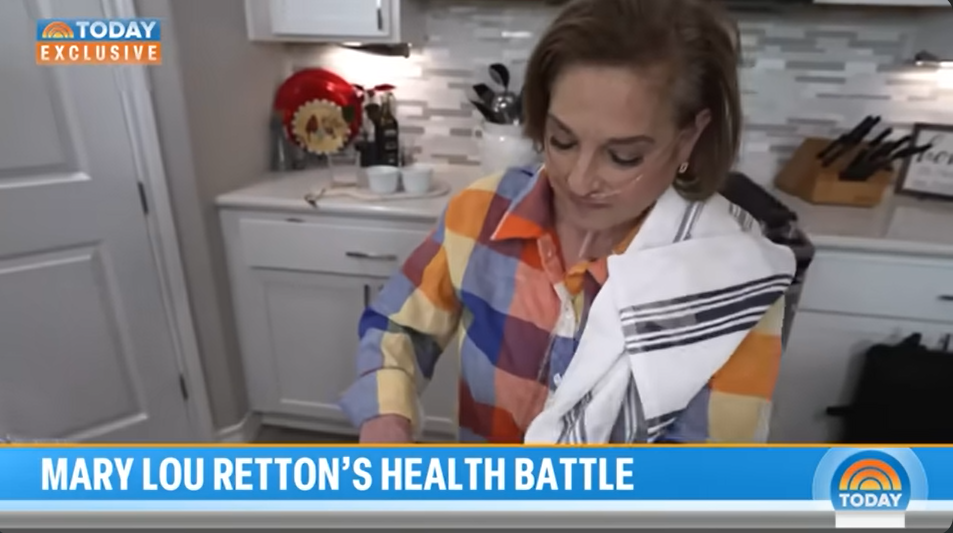 Mary Lou Retton in her Texas home from a video dated January 8, 2024 | Source: youtube.com/@TODAY