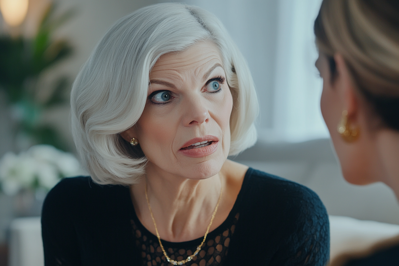 A woman talking to her daughter-in-law | Source: Midjourney