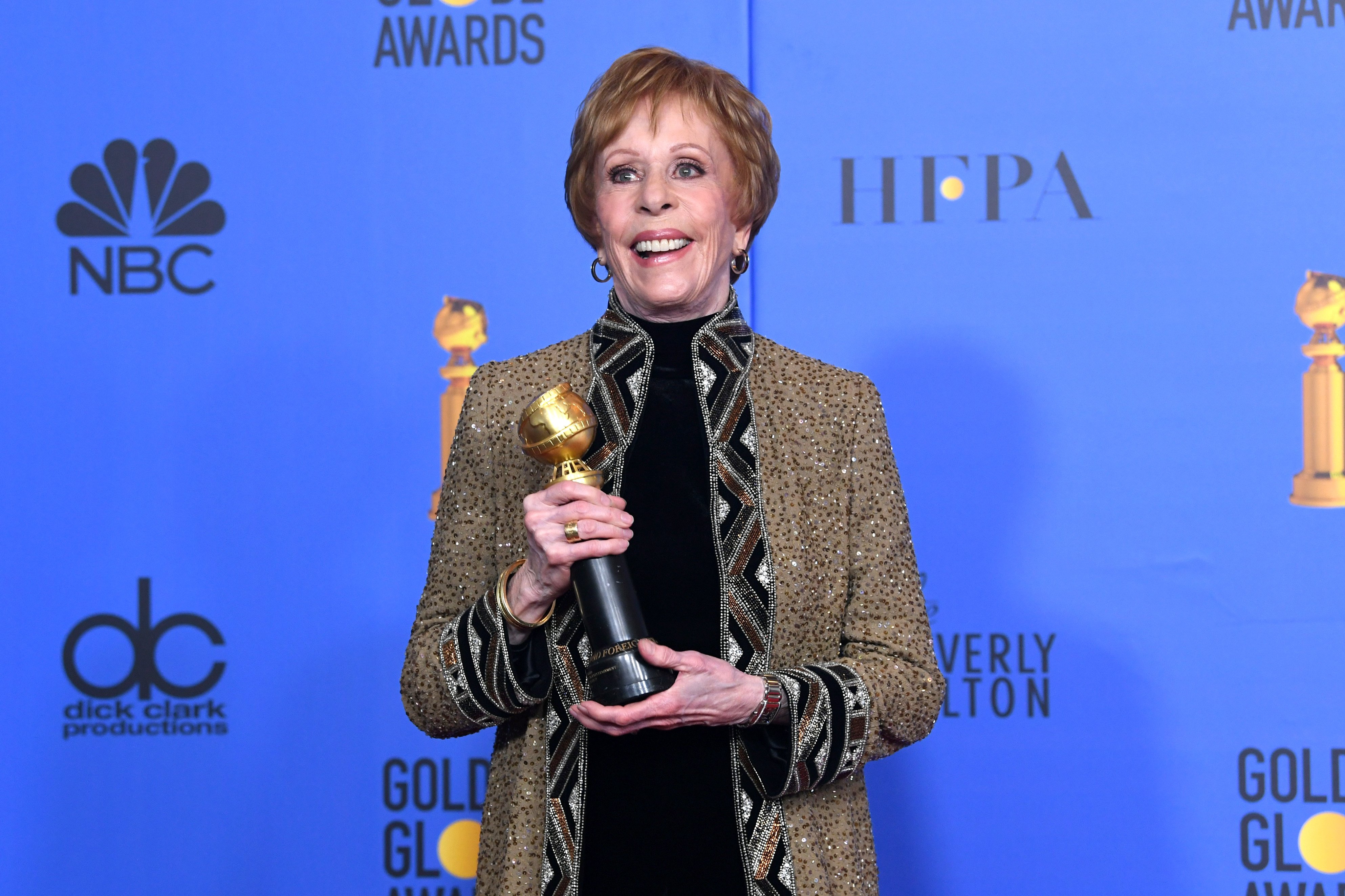 Carol Burnett at the 76th Annual Golden Globe Awards on January 6, 2019 | Photo: GettyImages
