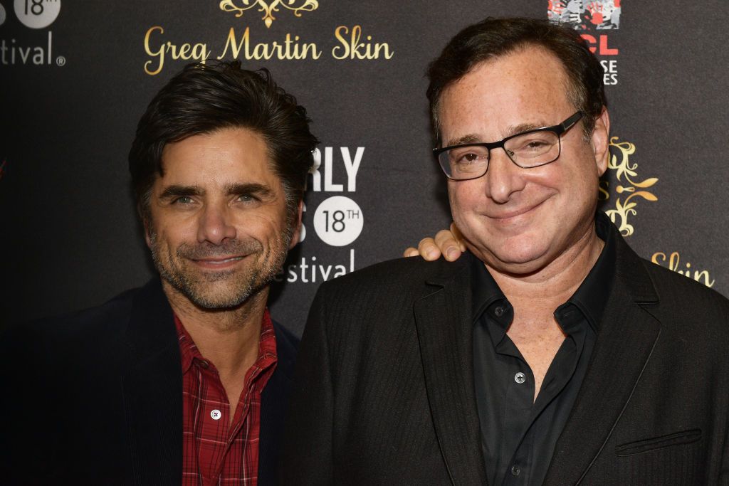  John Stamos and Bob Saget at the 18th Annual International Beverly Hills Film Festival Opening Night Gala in 2018 in Hollywood | Source: Getty Images