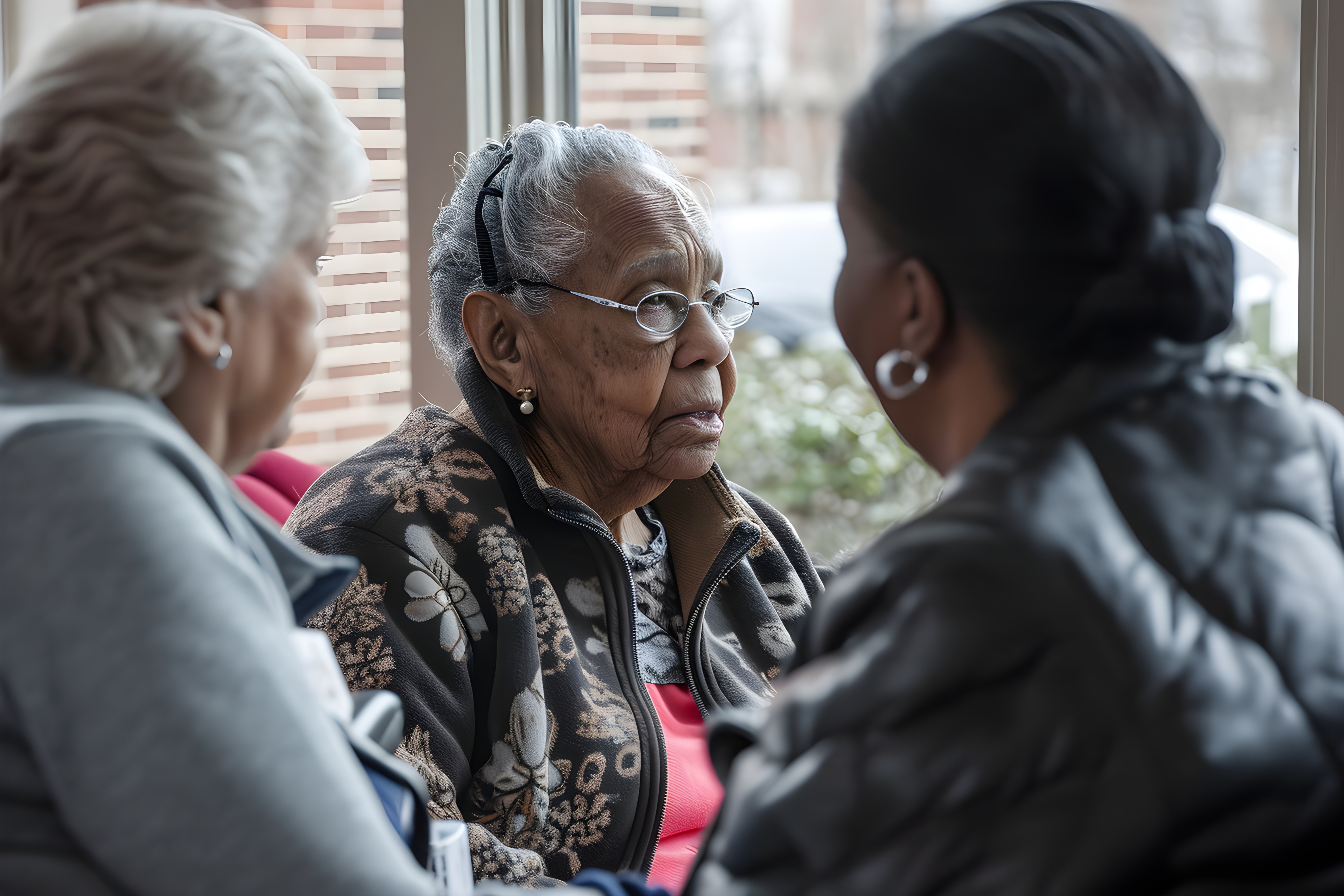Elderly women at a community center | Source: Freepik
