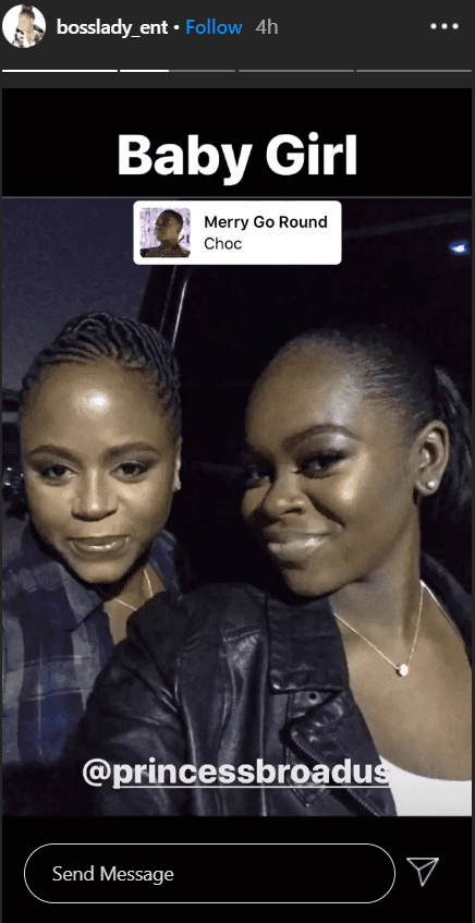 An image of Snoop Dogg's wife Shante Broadus and their daughter Cori | Photo: Instagram/bosslady_ent