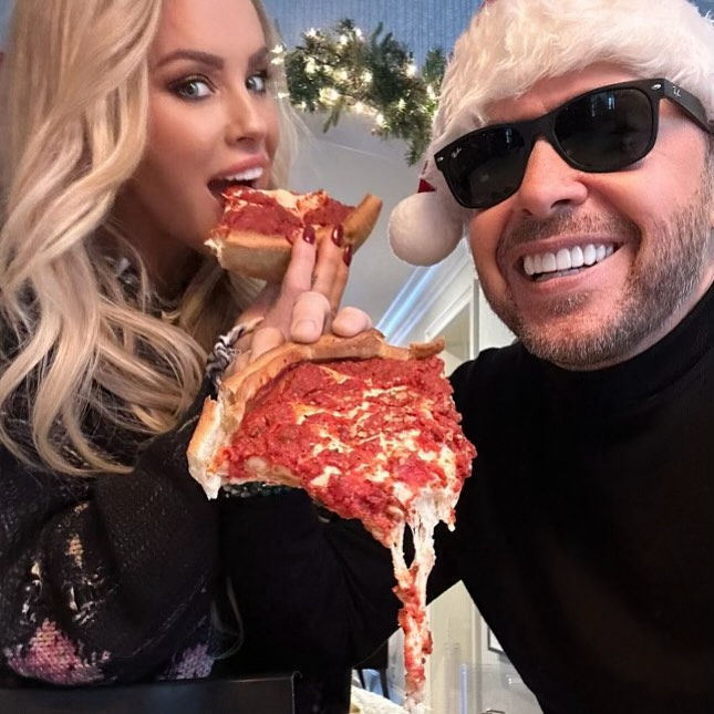 Jenny McCarthy and Donnie Wahlberg from a post dated December 1, 2023. | Source: Instagram/donniewahlberg