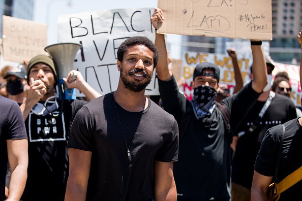 Michael B. Jordan le 06 juin 2020 à Beverly Hills, en Californie. | Photo : Getty Images