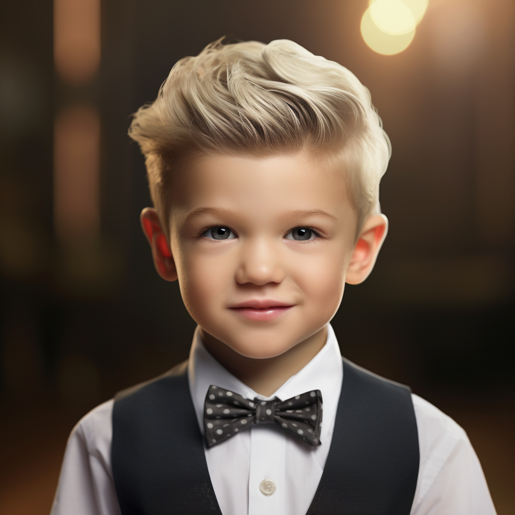 What Gwen Stefani and Blake Shelton's biological son would look like as a 5-year-old | Source: Midjourney