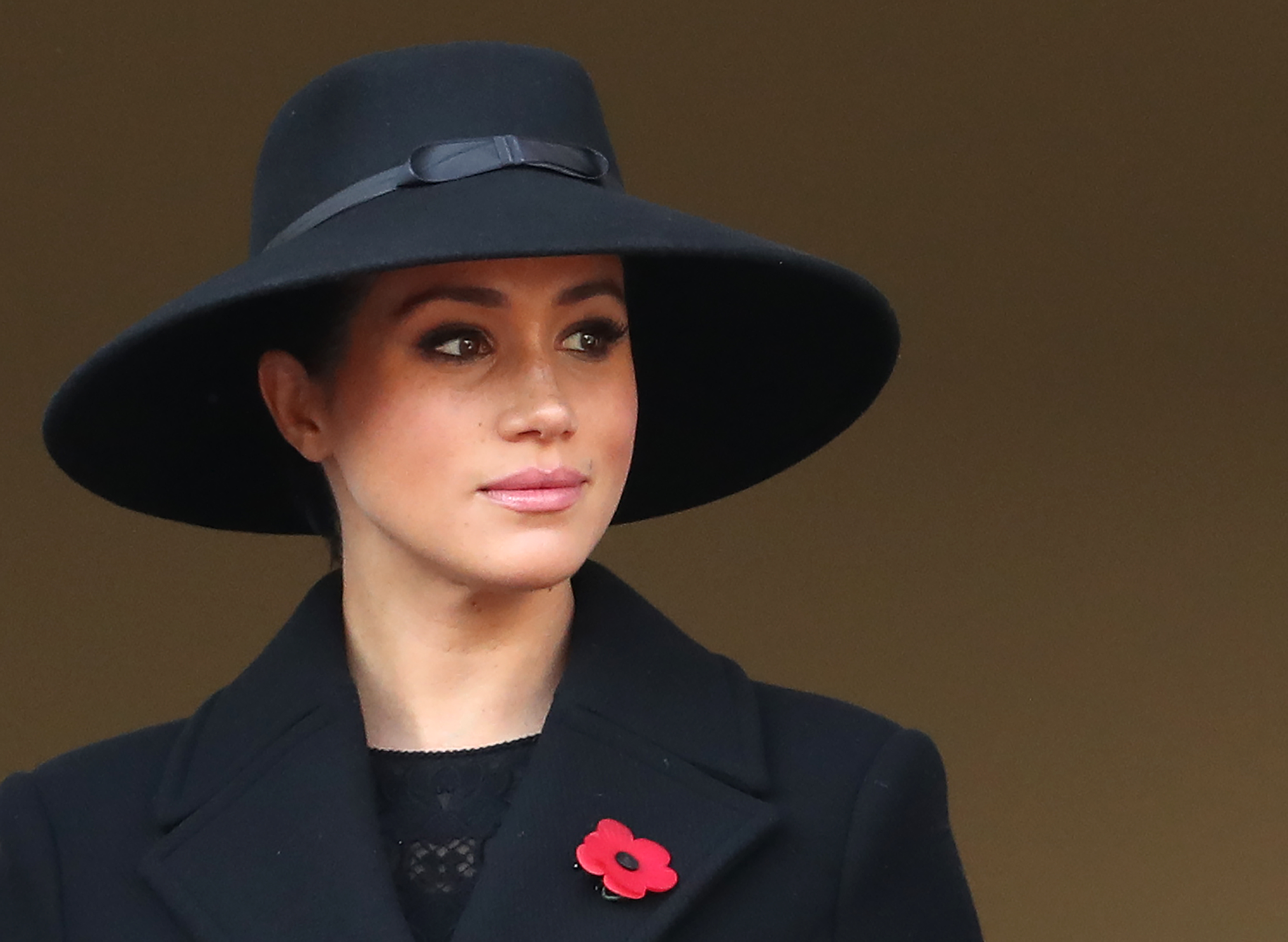 Meghan Markle at the annual Remembrance Sunday memorial in London, 2019 | Source: Getty Images