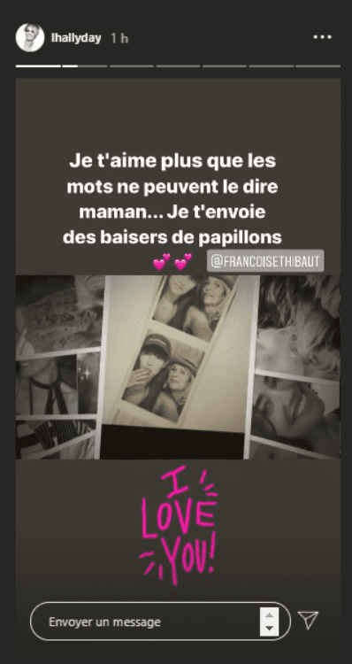 Capture d'écran de la story Instagram de Laeticia Hallyday. | Photo : Story Instagram/lhallyday/ Capture d'écran de la story Instagram de Laeticia Hallyday. | Photo : Story Instagram/lhallyday/