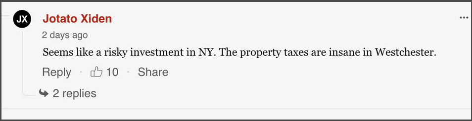 A fan comments on Hugh Jackman and Deborra-Lee Furness' apartment | Source: Https://nypost.com/