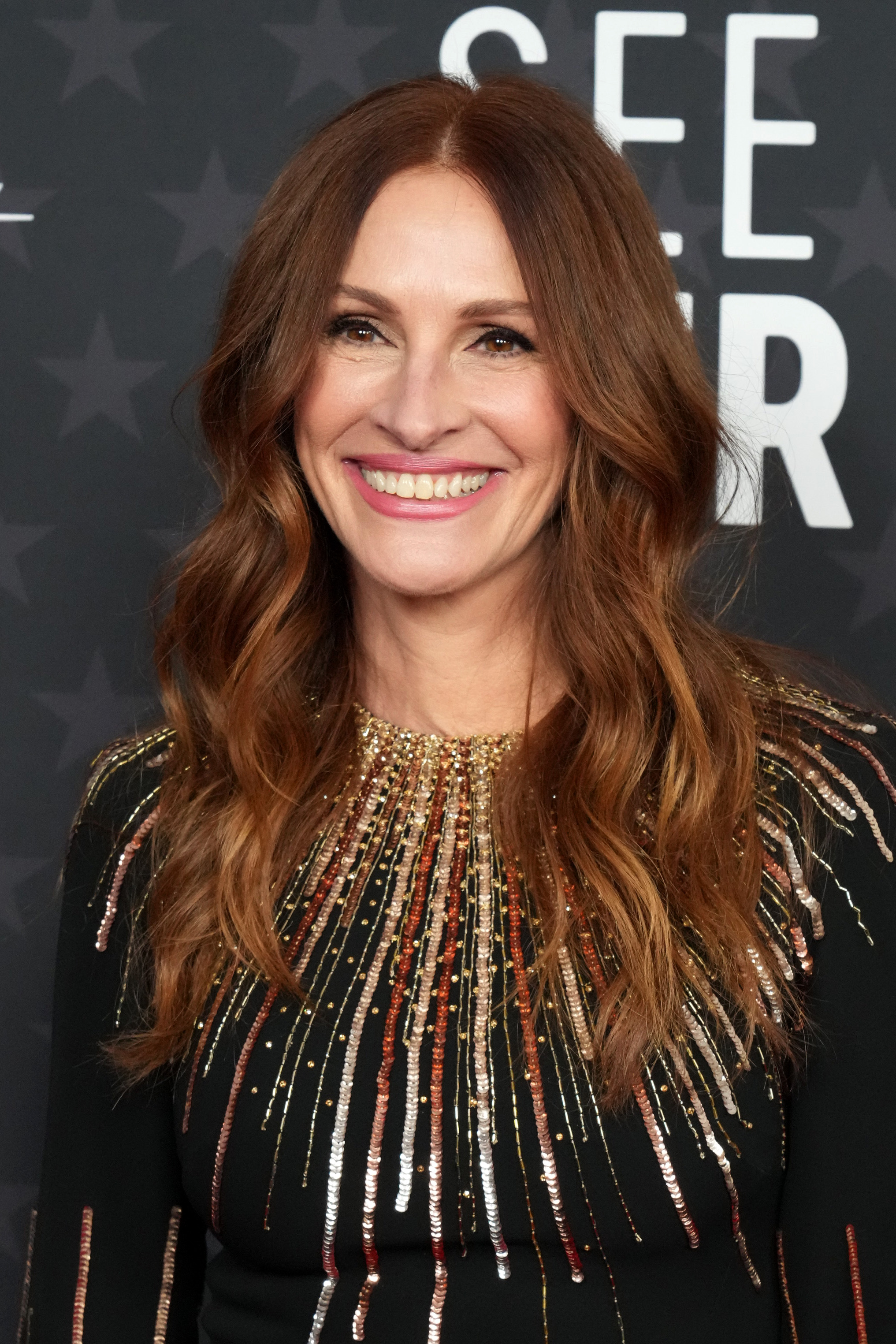 Julia Roberts at the 28th Annual Critics Choice Awards, Fairmont Century Plaza, Los Angeles, California, on January 15, 2023 | Source: Getty Images