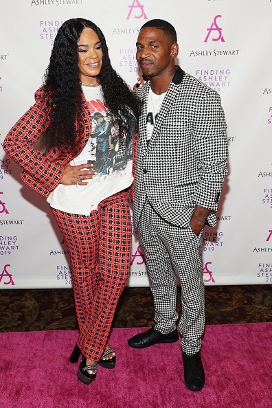Faith Evans and Stevie J at 2019 Finding Ashley Stewart Finale on September 14, 2019 | Photo: Getty Images