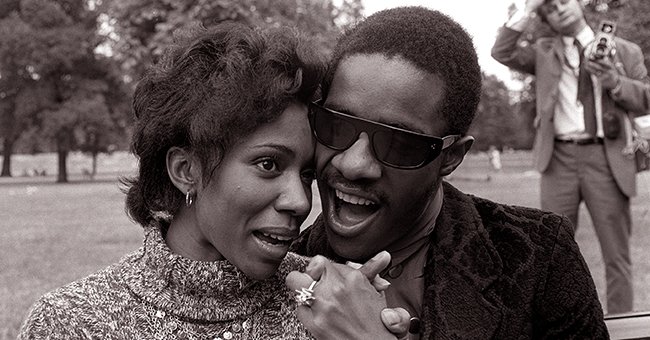 Stevie Wonder and his ex-wife Syreeta Wright circa the 1970s | Source: Getty Images