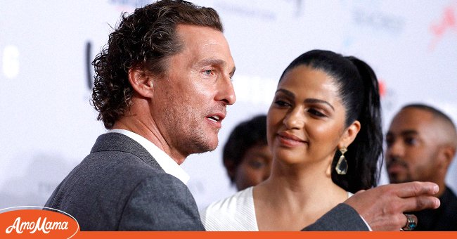 Matthew McConaughey and his wife, Camila Alves at an event. | Photo: Getty Images