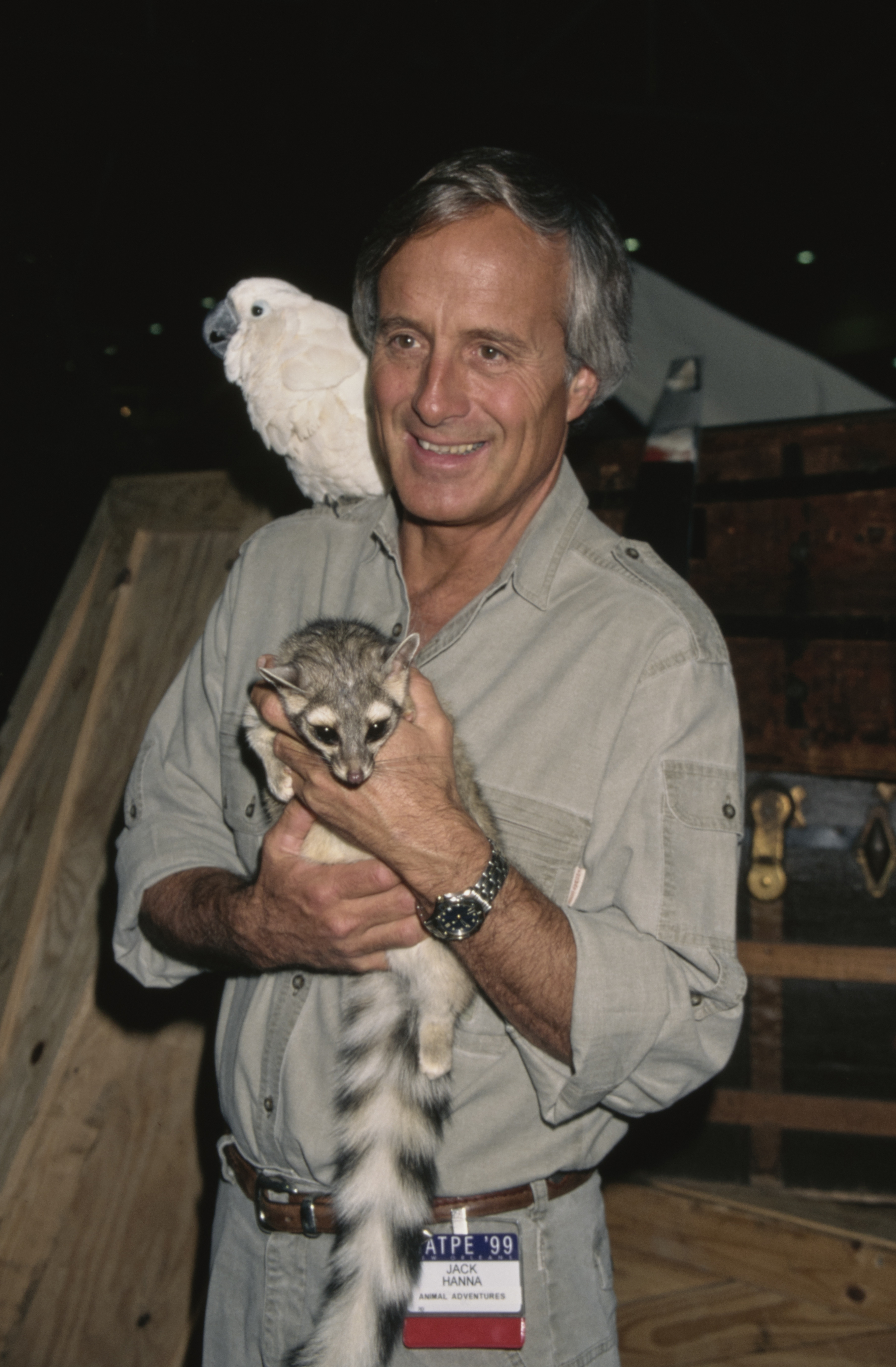Jack Hanna in New Orleans, Louisiana, January 1999 | Source: Getty Images