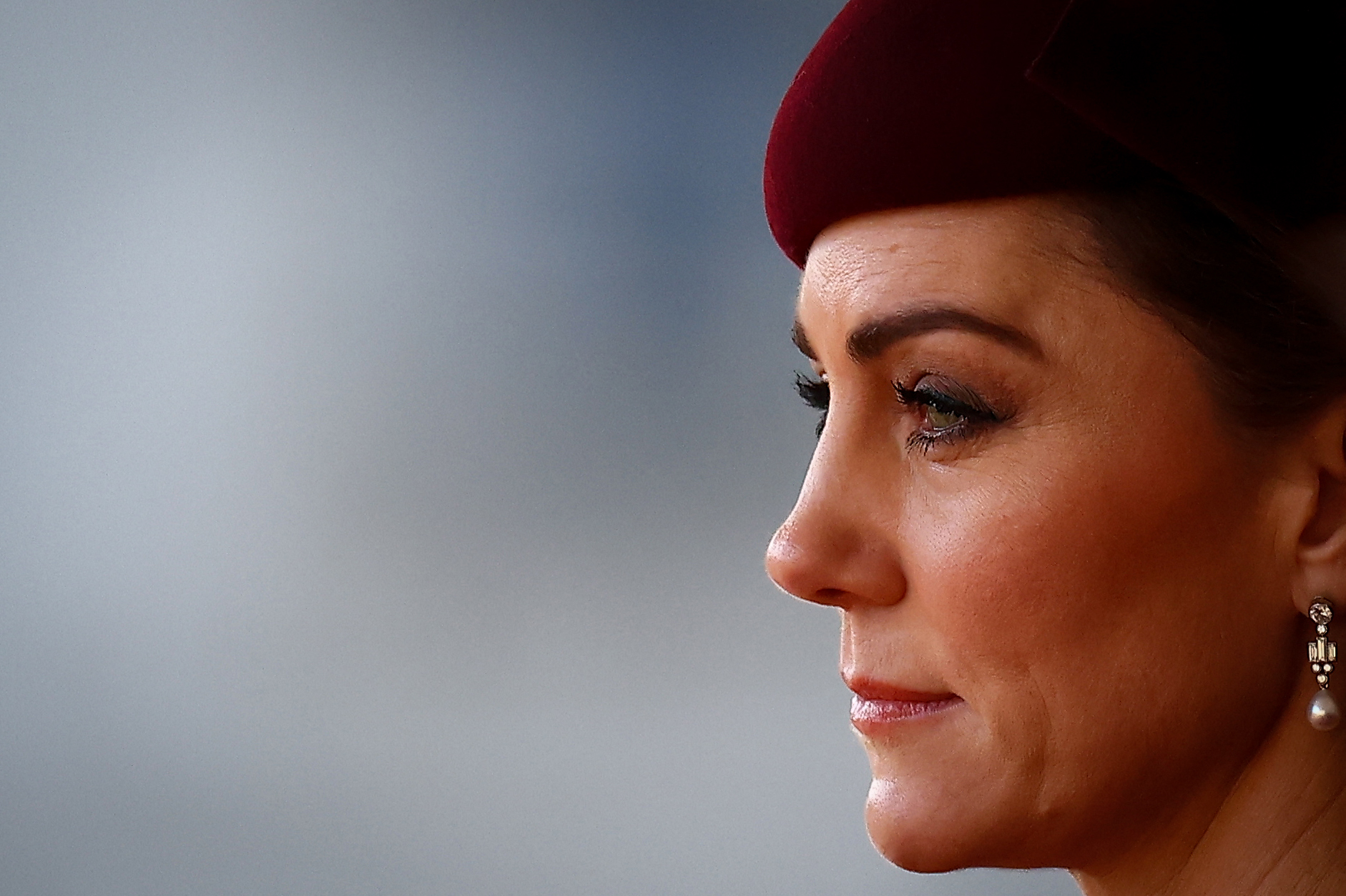 Princess Catherine, during day one of The Amir of the State of Qatar's visit to the United Kingdom on December 03, 2024, in London, England. | Source: Getty Images