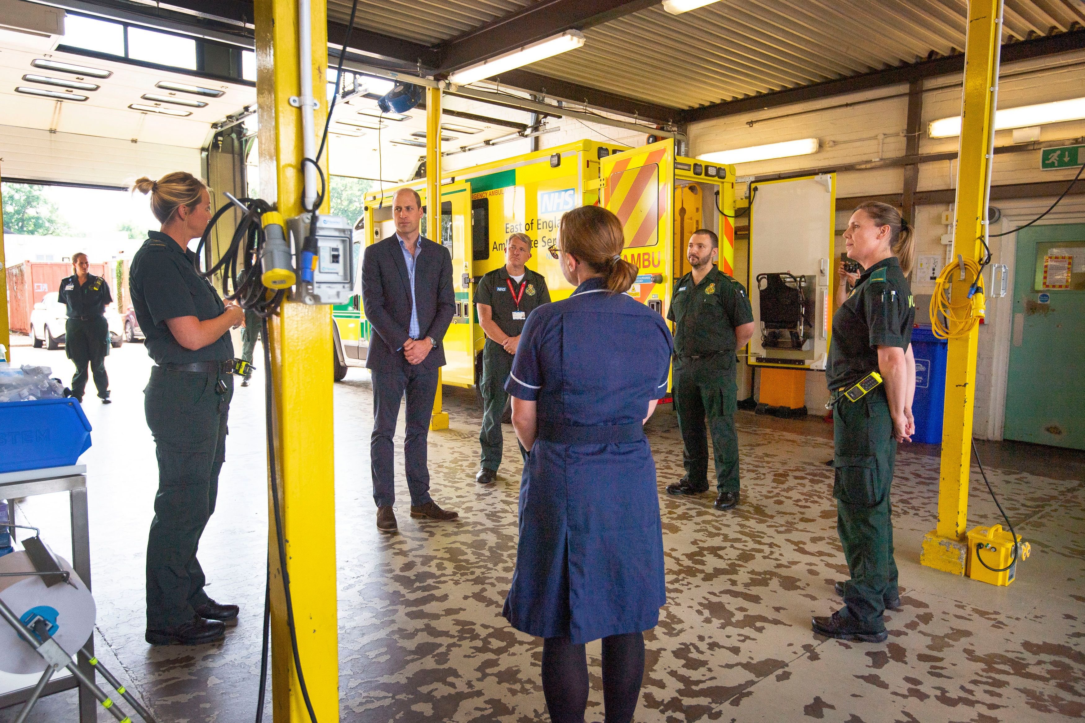 The Duke of Cambridge Visits The Kings Lynn Ambulance Station KING'S LYNN, ENGLAND - JUNE 16|Photo: Getty Images