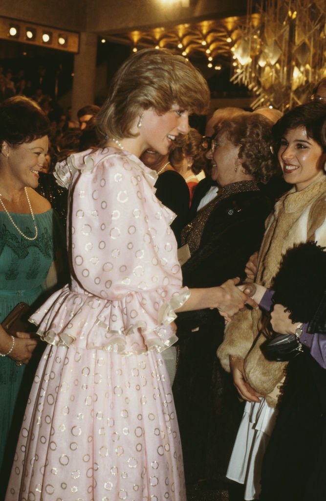 Diana, Princess of Wales at the Royal Gala Concert in Melbourne, Australia, April 1983. | Source: Getty Images