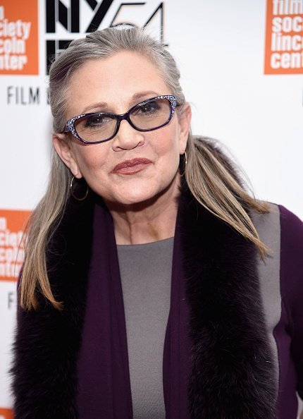 Carrie Fisher attends the 54th New York Film Festival - "Bright Lights" on October 10, 2016 | Photo: Getty Images