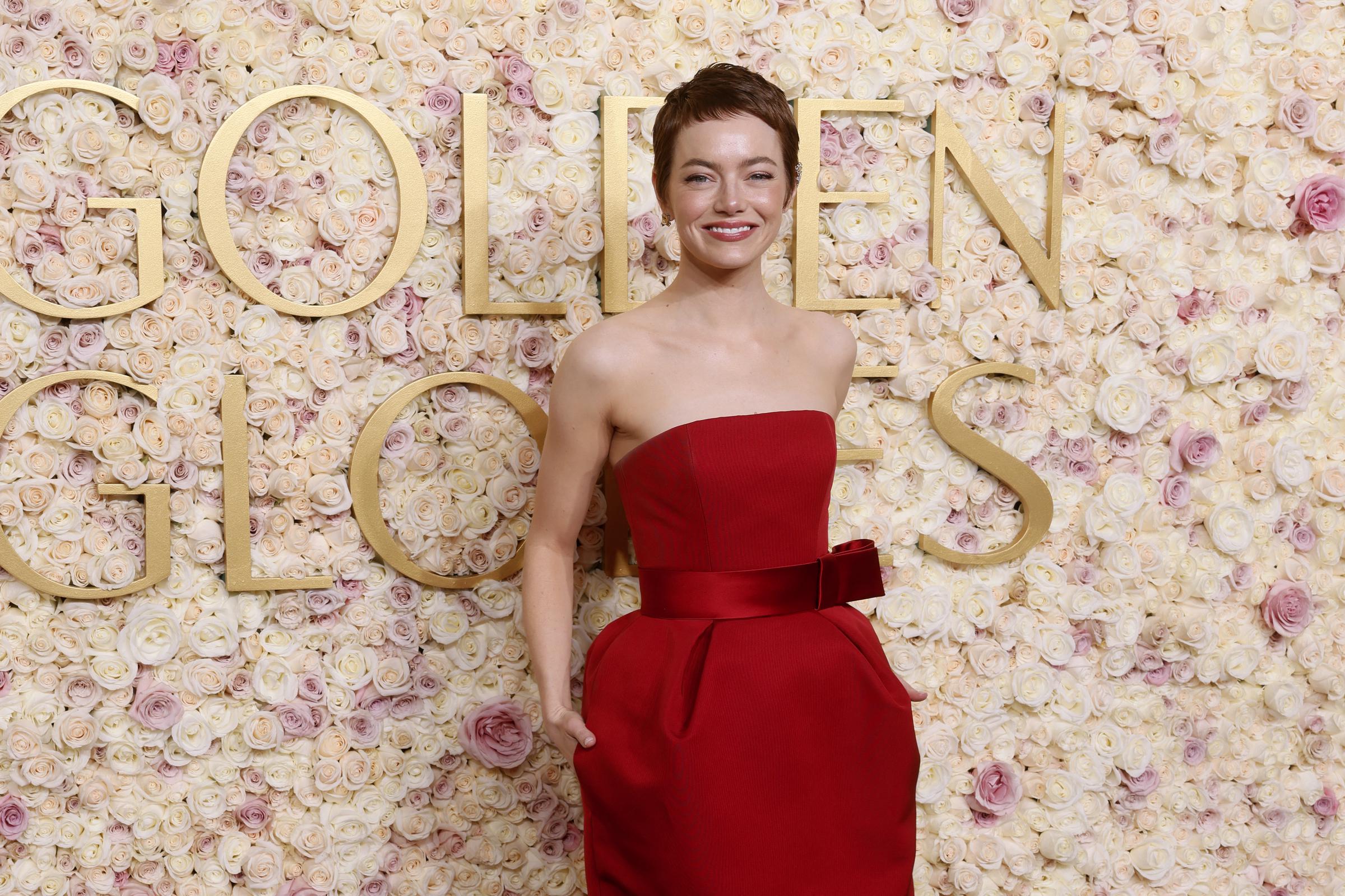 Emma Stone attends the 82nd Annual Golden Globe Awards on January 5, 2025 | Source: Getty Images