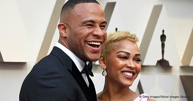 Meagan Good & Husband DeVon Franklin Say an Emotional and Powerful Prayer While at the Oscars