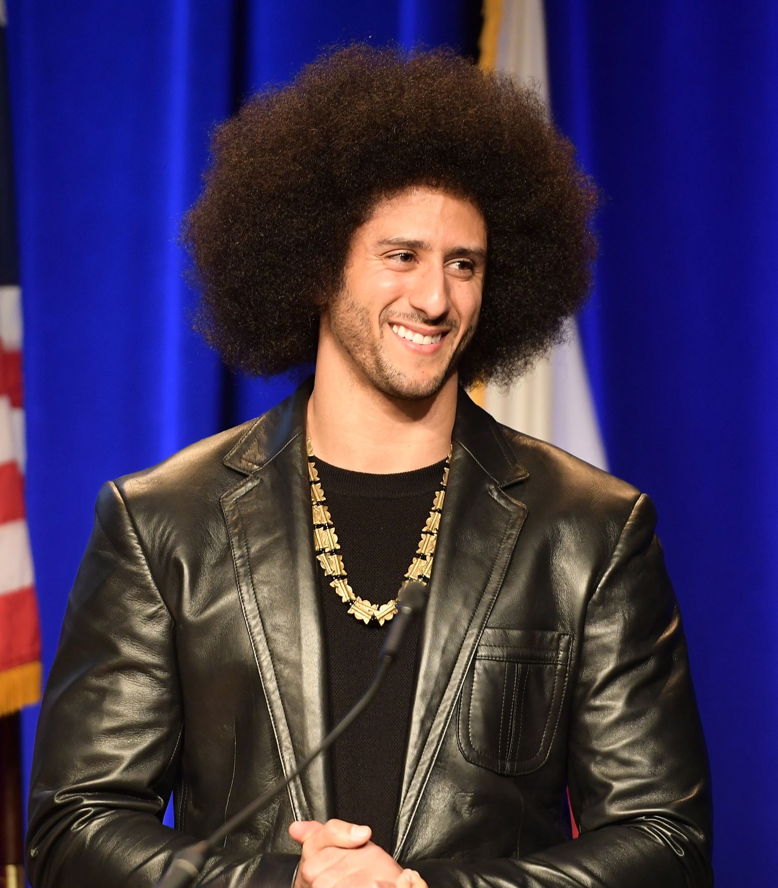 Colin Kaepernick during the ACLU SoCal Hosts Annual Bill of Rights Dinner at the Beverly Wilshire Four Seasons Hotel on December 3, 2017, in Beverly Hills, California. | Source: Getty Images