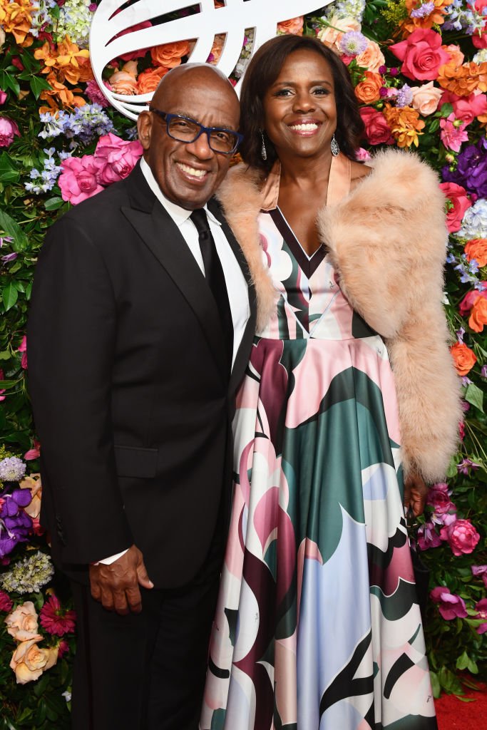 Al Roker and Deborah Roberts attend the American Theatre Wing Centennial Gala at Cipriani 42nd Street on September 24, 2018 in New York City. | Photo: Getty Images.