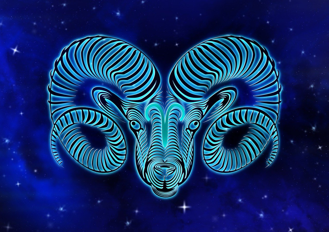 Illustration of the zodiac sign Aries | Source: Pixabay