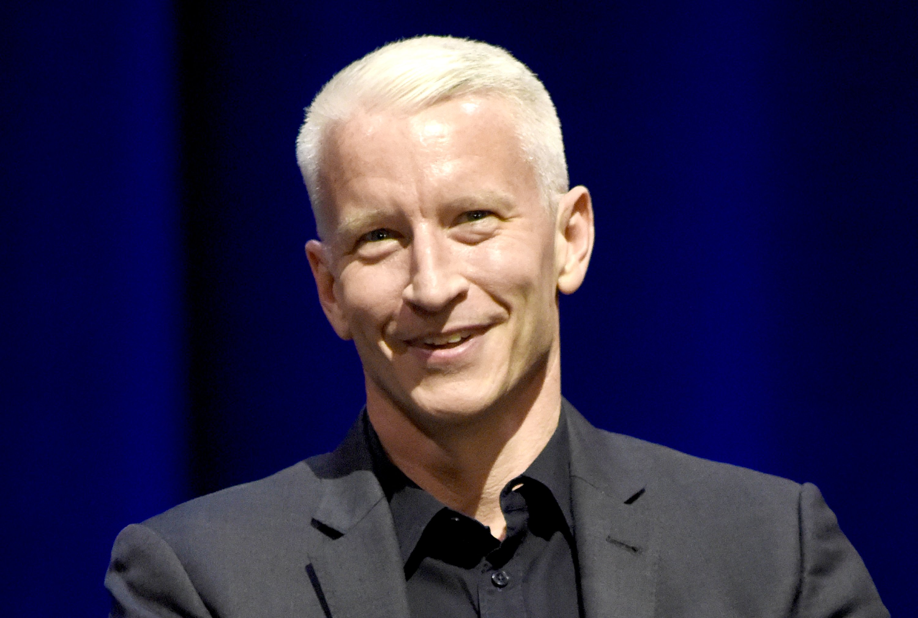 Anderson Cooper performs during the AC2 tour at The Masonic on January 15, 2016 in San Francisco, California | Source: Getty Images 