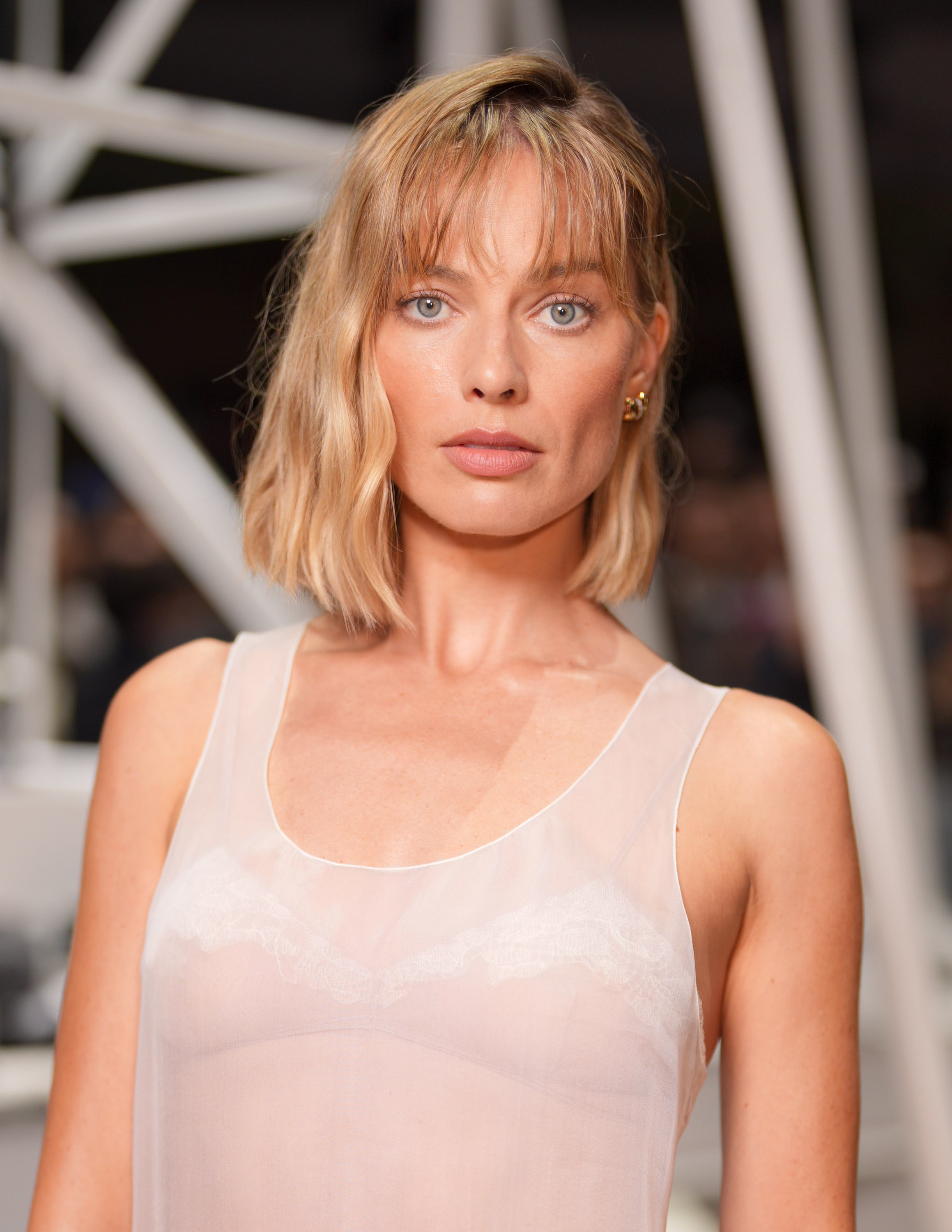 Margot Robbie at the Chanel fashion show as part of Paris Fashion Week Fall held at Grand Palais on March 9, 2026 in France | Source: Getty Images