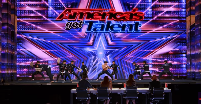 Taekwondo Team Takes Golden Buzzer on AGT for Gravity-Defying Performance