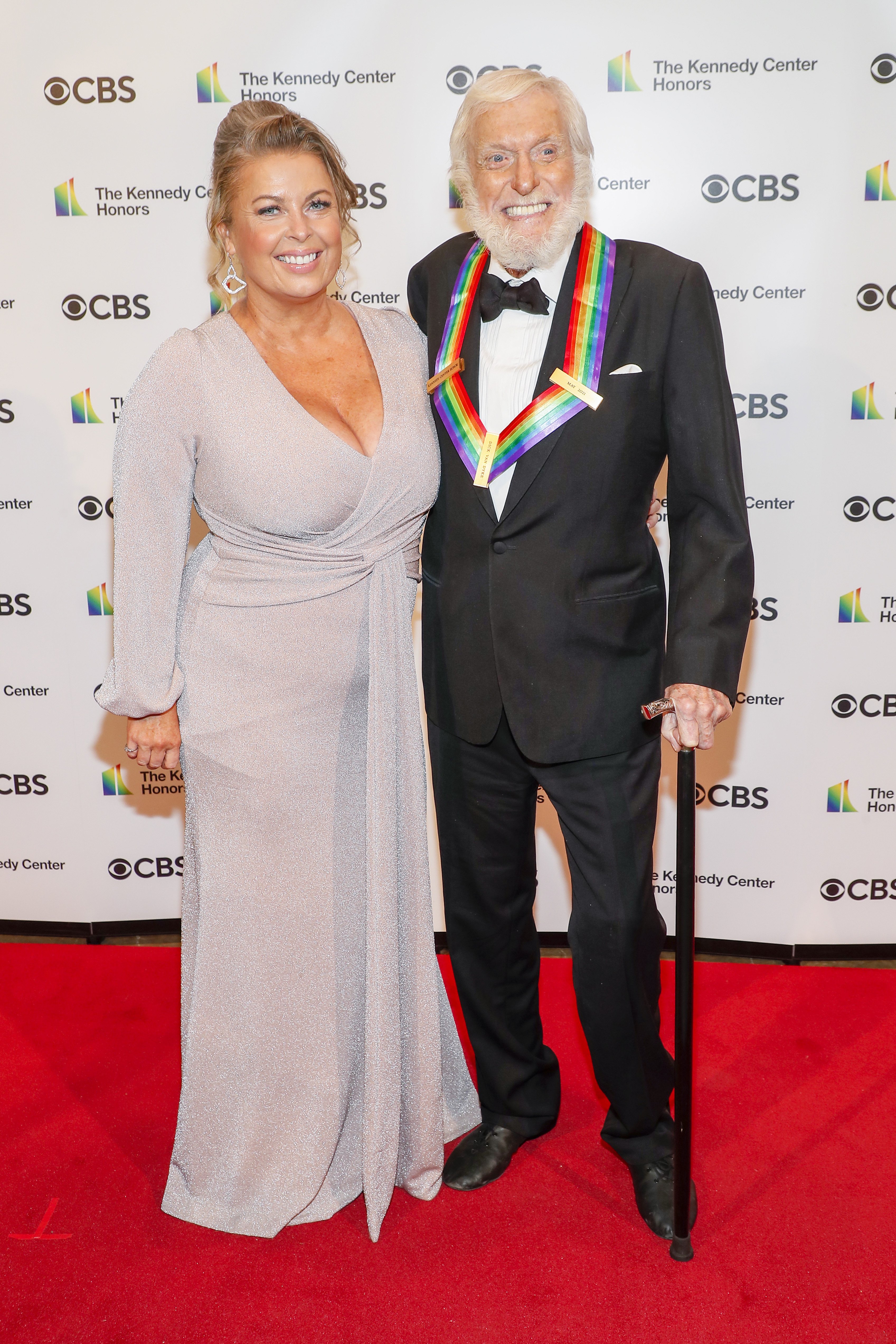 Arlene Silver and Dick Van Dyke attend the 43rd Annual Kennedy Center Honors at The Kennedy Center on May 21, 2021 in Washington, DC. | Source: Getty Images