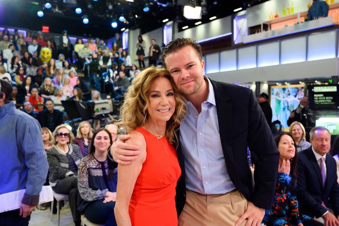 Kathie Lee Gifford and son Cody Gifford on Friday, April 5, 2019  | Source: Getty Images