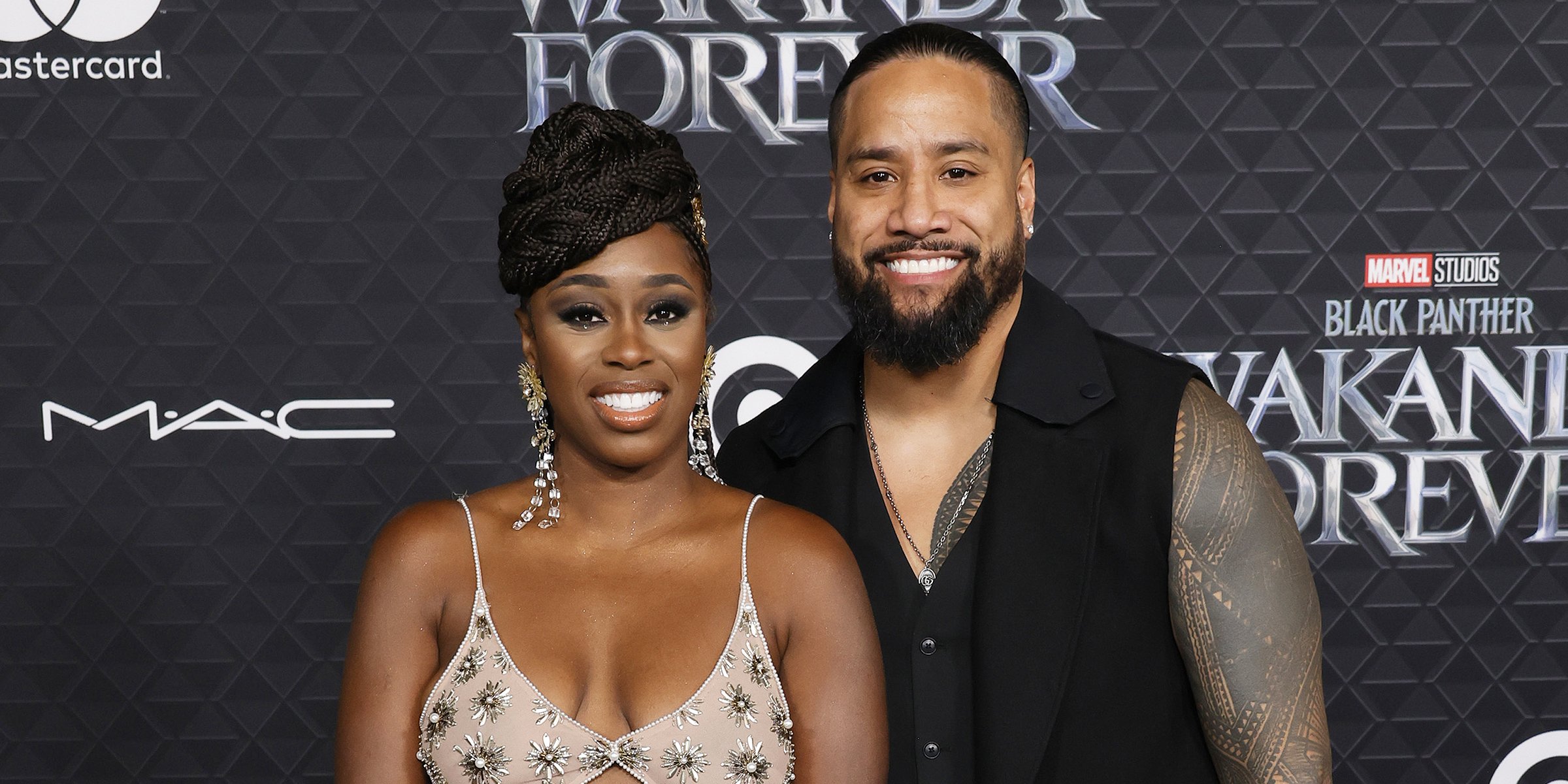 Jimmy Uso and his wife, Trinity Fatu | Source: Getty Images